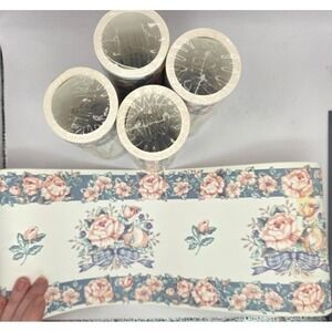 Wallpaper Border Country Chic Cottage Grandma Core Chelsea Lane 5 Rolls 6" x 15'